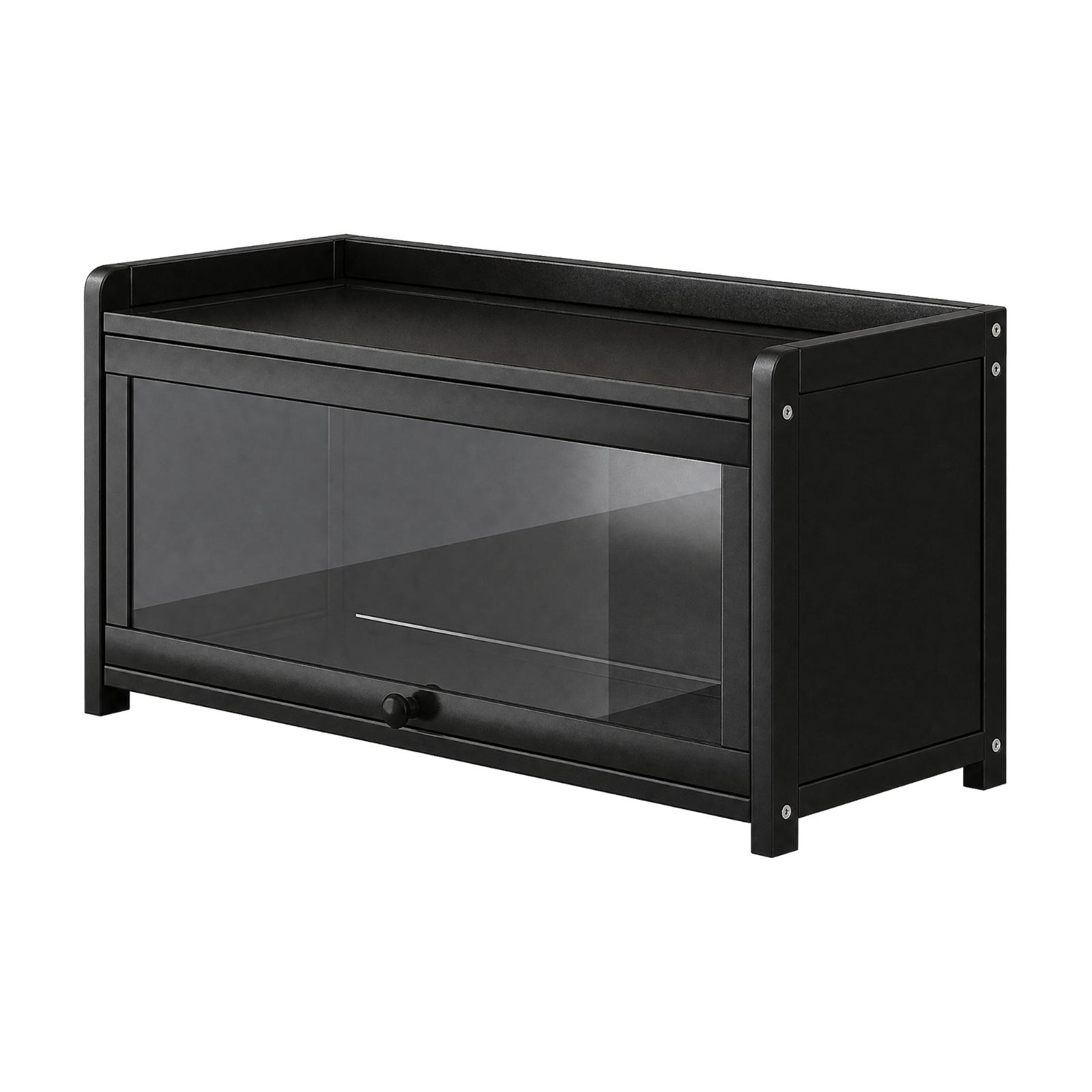 Kitchen - Klarer Acryl-Aufbewahrungsschrank mit Schublade für Küchenarbeitsplatte,