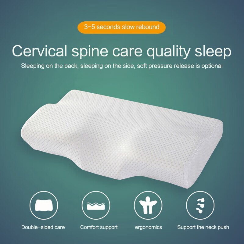 Anti Snore Contour Pillow - Nacken kissen langsam rückpraller gedächtnis baumwolle