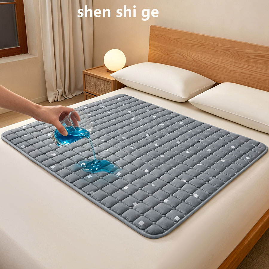 Waterproof Mattress Protector Breathable - Wasserdichter Gesteppter Matratzenschoner Antibakteriell Atmungsaktiv Multifunktionaler
