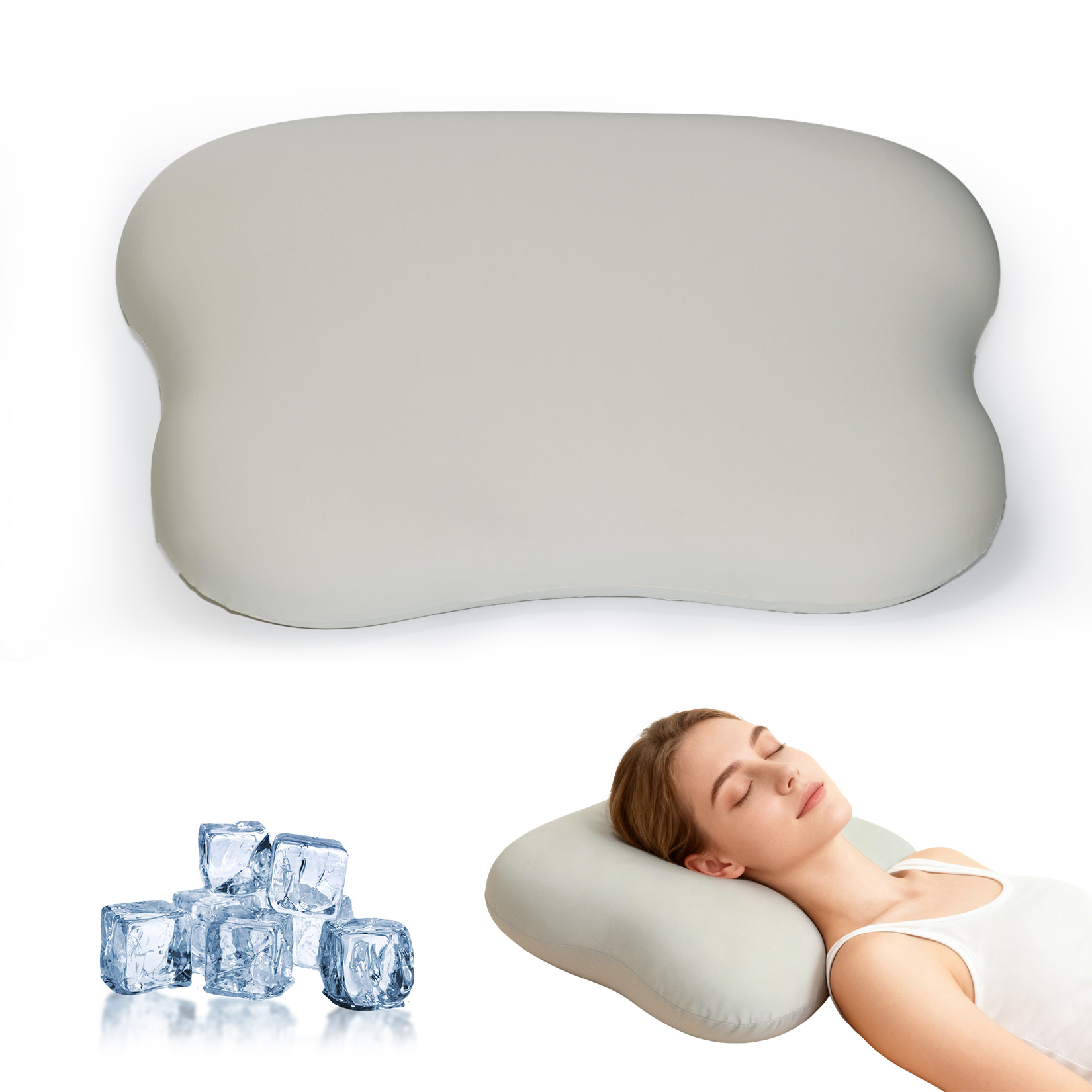 Memory Foam Orthopedic Pillow Neck Pain - Nackenkissen zur Linderung von Nacken- und