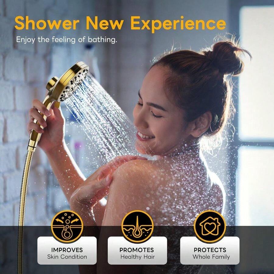 Hochdruck-Handbrause mit 10 Du – High Pressure Shower Head Handheld Bewertung und Preis