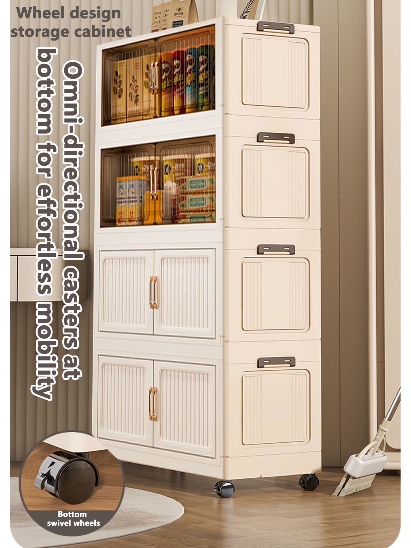 Zusammenklappbarer Rollschrank – Storage & Organization Bewertung und Preis