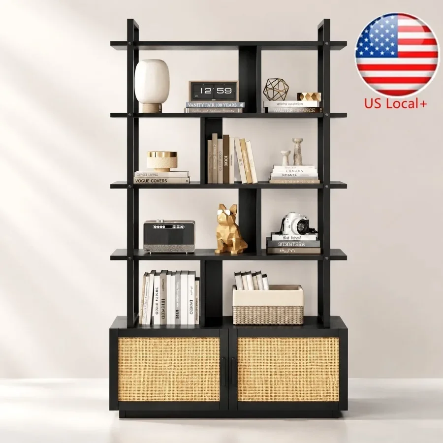5-stöckiges Rattan-Bücherregal – Storage & Organization Bewertung und Preis
