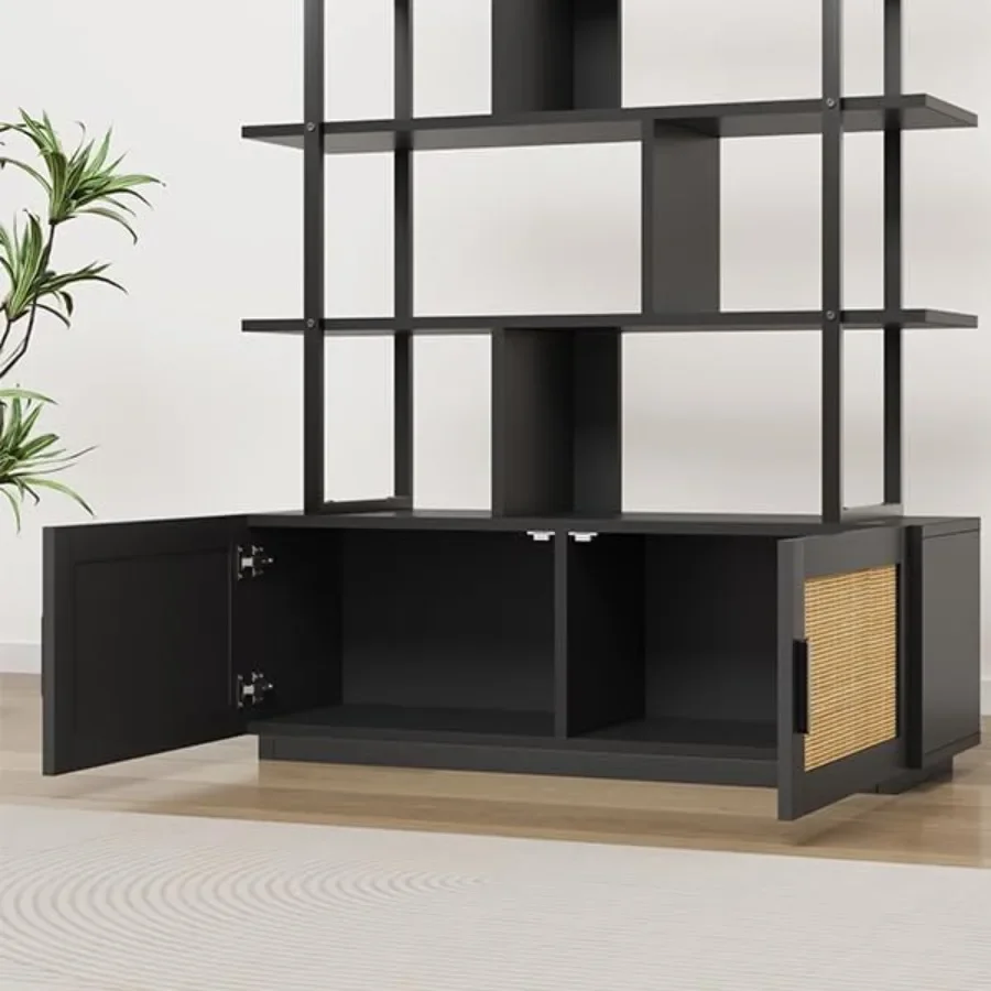 5-stöckiges Rattan-Bücherregal – Storage & Organization Bewertung und Preis