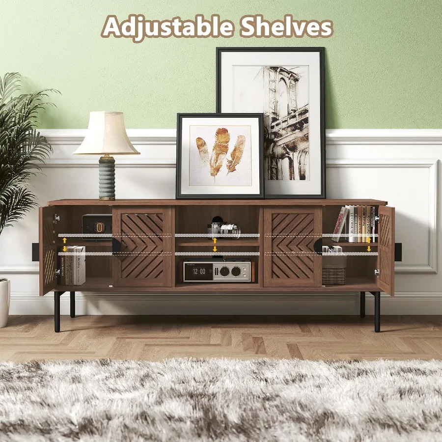 63 TV-Ständer für das Wohnzimm – Storage & Organization Bewertung und Preis
