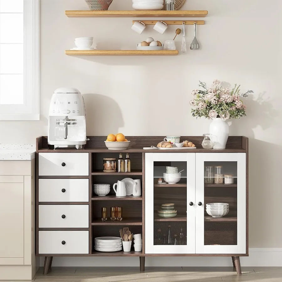 55 cm breites Sideboard mit Gl – Storage & Organization Bewertung und Preis