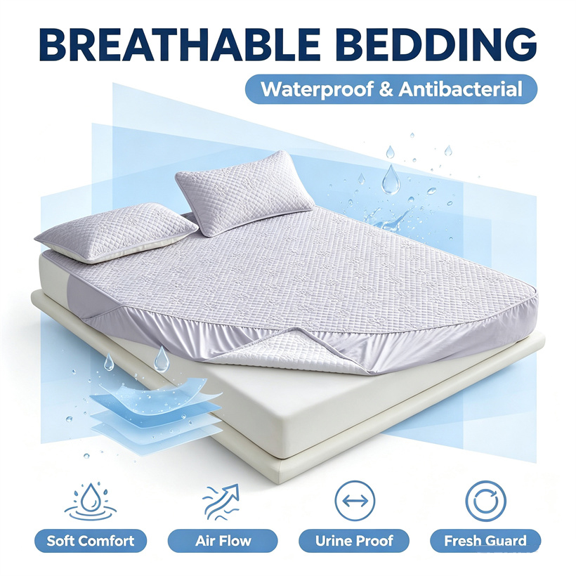 Wasserdichter geprägter Matrat – Waterproof Mattress Protector Breathable Bewertung und Preis