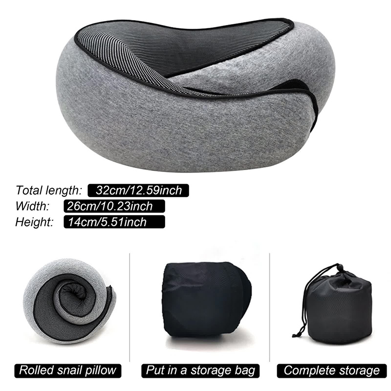 Reise-Nackenkissen aus Memory- – Anti Snore Contour Pillow Bewertung und Preis