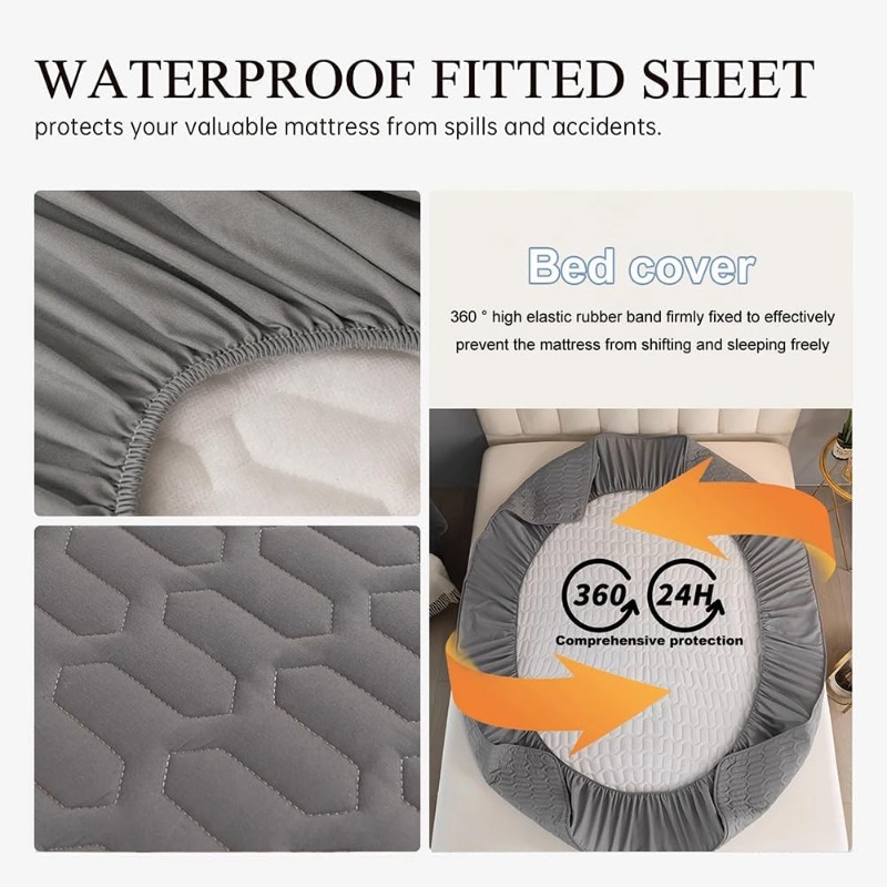 Wasserdichter, gesteppter Matr – Waterproof Mattress Protector Breathable Bewertung und Preis
