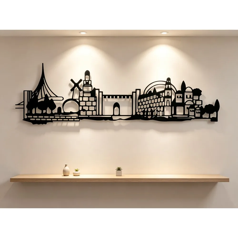 CIFBUY Eisen-Wandkunst Jerusal – Home Decor Bewertung und Preis