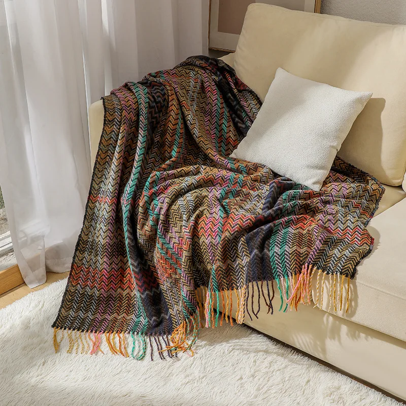 Boho-Wellen-Wurfdecke mit Quas – Boho Throw Blanket Fringe Bewertung und Preis